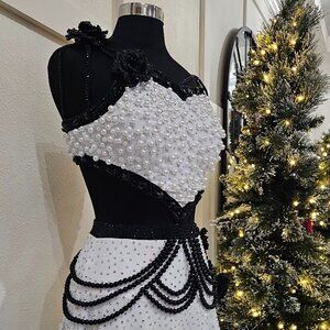 Latin dance dress US 6 for sale